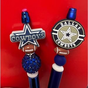 COPY - Cowboys beaded ink pens
